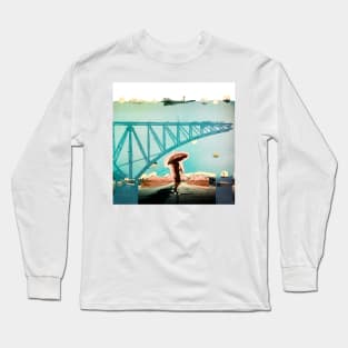 “Lost in Time: a surreal collage Long Sleeve T-Shirt